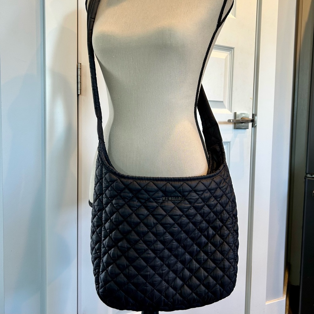 MZ Wallace Black Quilted Women's Bag
